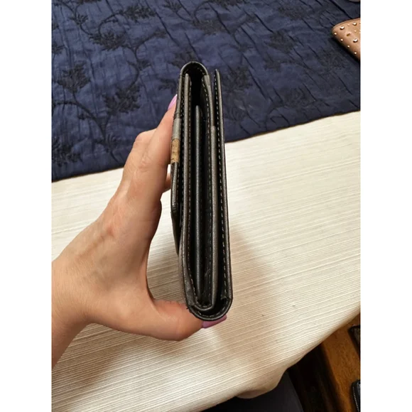 Women's Givenchy Blue & Brown Wallet - Picture 7 of 13